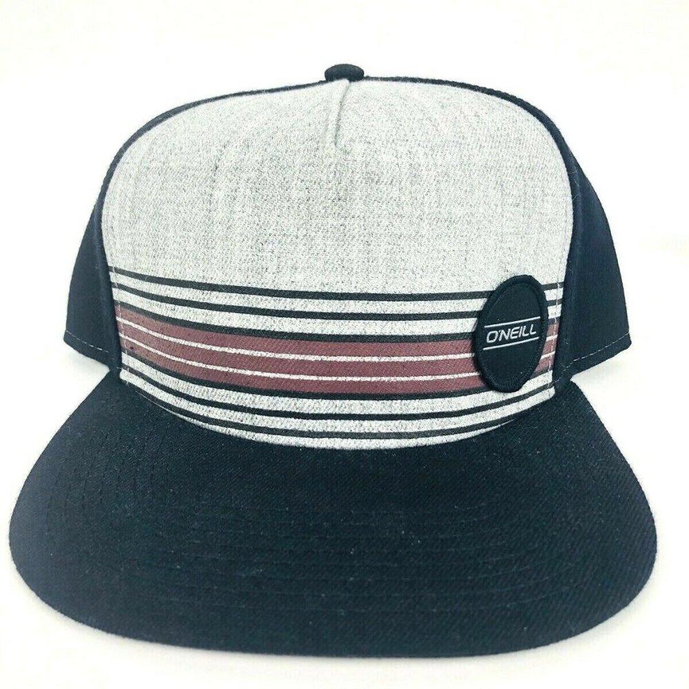 O'Neill Boarded snapback hat color BGR size One.